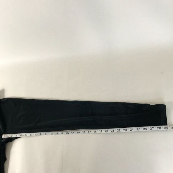 Spanx Velvet Leggings Women's Size Medium Black Ankle Stretch Shapewear Shaping - Picture 6 of 11